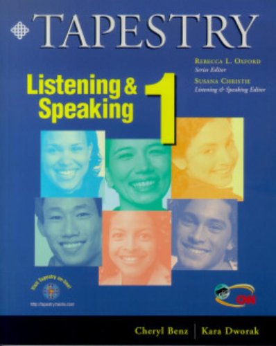 Stock image for Tapestry Listening & Speaking 1 for sale by SecondSale