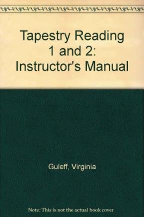 9780838400524: Tapestry Reading 1 & 2 Instructor's Manual: 0