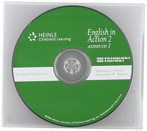 English in Action 2 Audio CDs (set of 2) (9780838405369) by Foley, Barbara H.; Neblett, Elizabeth R.