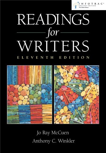 9780838405468: Readings for Writers