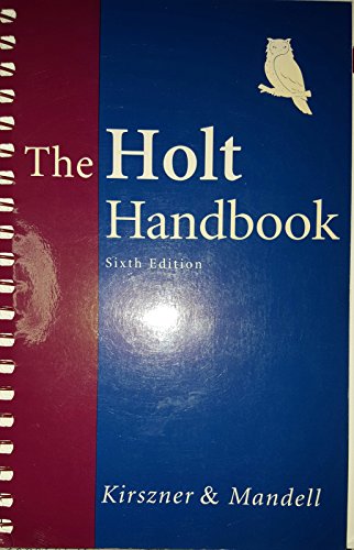 9780838405529: The Holt Handbook