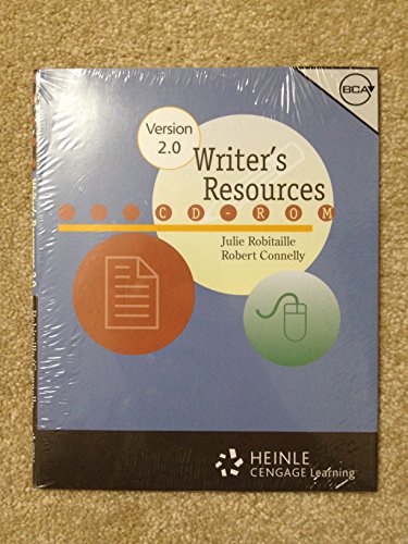 Beispielbild fr Writer's Resources CD-ROM 2.0 iLrn Version (Available Titles CengageNOW) zum Verkauf von SecondSale