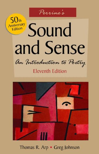 9780838407462: Perrine's Sound and Sense: An Introduction to Poetry