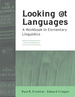 Stock image for Looking at Languages: A Workbook in Elementary Linguistics for sale by ThriftBooks-Atlanta