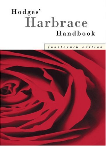 Imagen de archivo de Hodges' Harbrace Handbook With APA Update Card a la venta por SecondSale