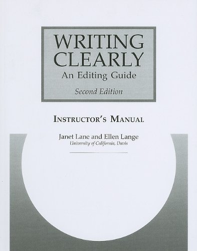 Imagen de archivo de Writing Clearly a la venta por Better World Books