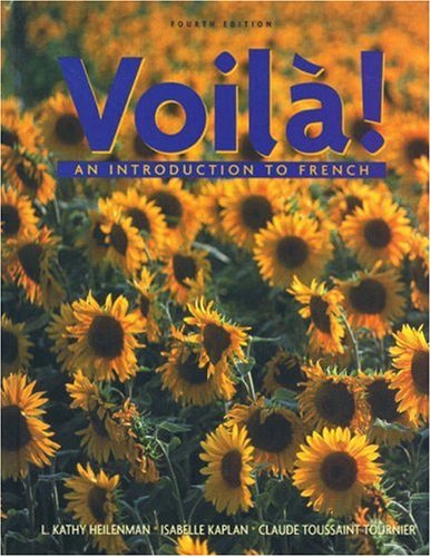 Imagen de archivo de Voila!: An Introduction to French (with Audio CD) a la venta por SecondSale