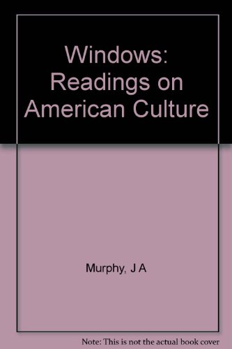 9780838413029: Windows: Readings on American Culture