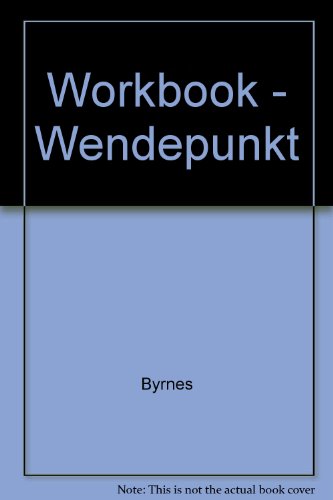 9780838414422: Workbook - Wendepunkt