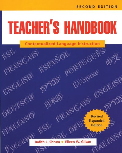 Beispielbild fr Teacher's Handbook Revised: Contextualized Language Instruction zum Verkauf von Wonder Book