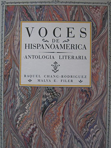 Stock image for Voces De Hispanoamerica: Antologia Literaria (Spanish Edition) for sale by Once Upon A Time Books