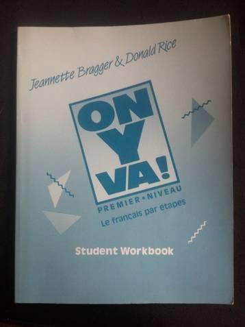 Imagen de archivo de On Y Va! Student Workbook a la venta por The Book Cellar, LLC