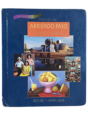 Imagen de archivo de ABRIENDO PASO LECTURA 2E-TEXT 2001C a la venta por SecondSale