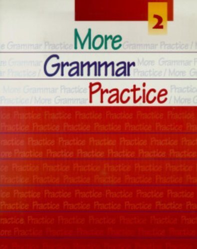 Stock image for More Grammar Practice 2 for sale by KuleliBooks