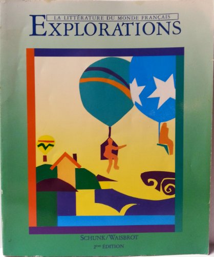 Beispielbild fr Explorations LA Litterature Du Monde Francais zum Verkauf von Wonder Book