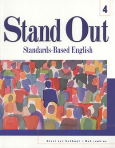 Imagen de archivo de Stand Out L4, Student Text: Standards-Based English a la venta por More Than Words