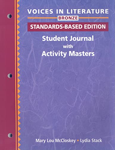 Stock image for Voices in Literature Bronze: Student Journal with Activity Masters for sale by GuthrieBooks