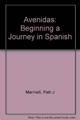 9780838423127: Avenidas: Beginning a Journey in Spanish