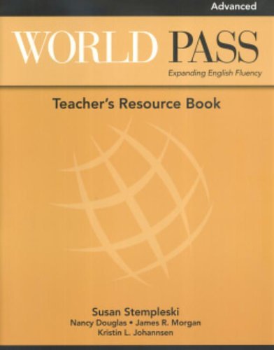 Imagen de archivo de World Pass Advanced: Teacher's Resource Book a la venta por Better World Books