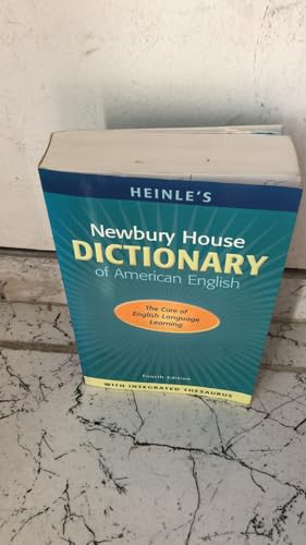Imagen de archivo de Heinle's Newbury House Dictionary of American English with Integrated Thesaurus, 4th Edition (Book CD) (Newbury House Dictionaries) a la venta por Front Cover Books