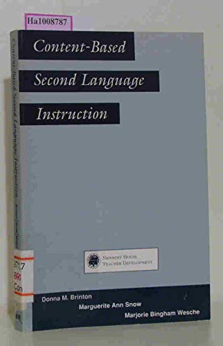 9780838426777: Content-Based Second Language Instruction