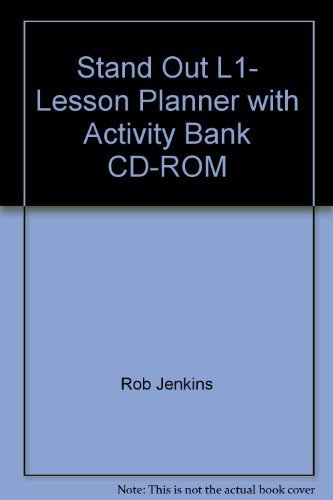 Imagen de archivo de Lesson Planner (1) a la venta por BookHolders