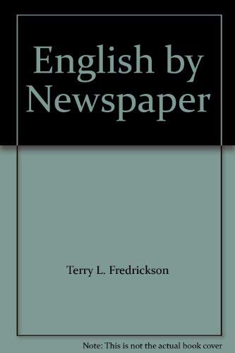 Stock image for ENGLISH by NEWSPAPER * for sale by L. Michael