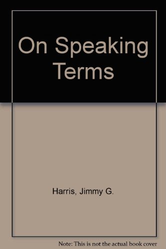 9780838433577: On Speaking Terms