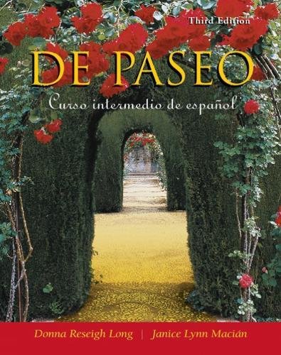 9780838433942: De paseo: Curso intermedio de espanol (World Languages) (Spanish Edition)