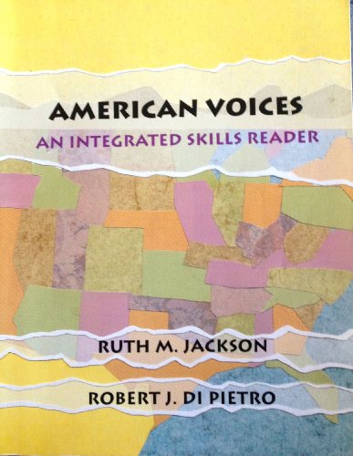 9780838438473: American Voices: An Integrated Skills Reader