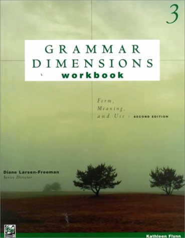 Imagen de archivo de Grammar Dimensions a la venta por Better World Books: West