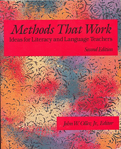 Stock image for Methods That Work : Ideas for Language Teachers for sale by Better World Books