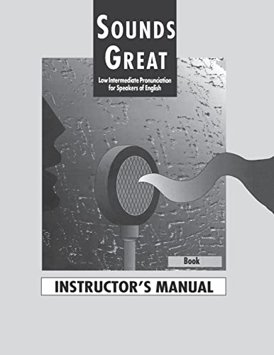 Beispielbild fr Sounds Great Instructor's Manual zum Verkauf von Revaluation Books
