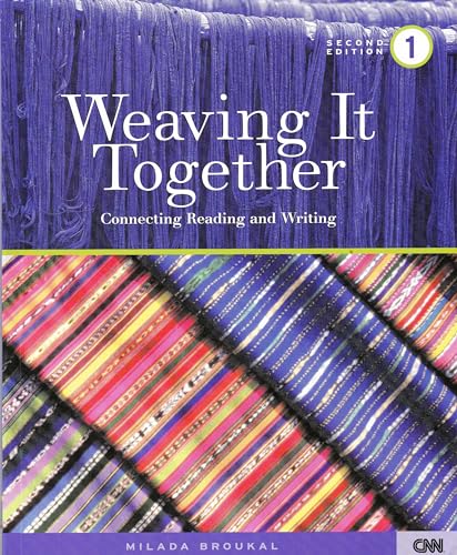 Imagen de archivo de Weaving It Together 1: Connecting Reading and Writing a la venta por Wonder Book