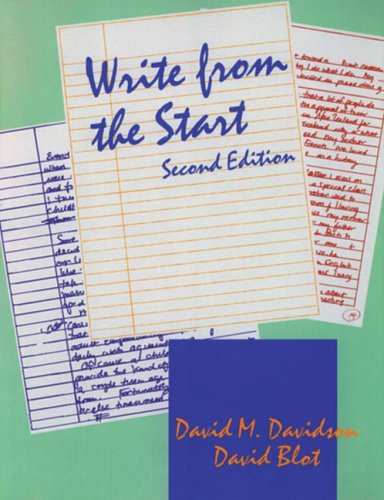 Stock image for Write from the Start for sale by Better World Books