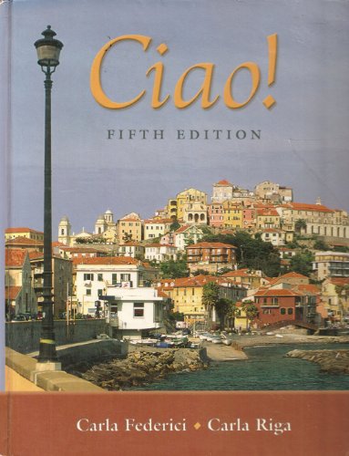 Stock image for Ciao! 5th Edition for sale by HPB-Red