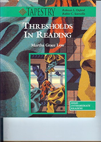 Beispielbild fr Thresholds in Reading zum Verkauf von Better World Books