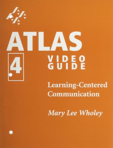 Atlas: Learning-Centered Communication (Video Guide 4) (9780838456880) by David Nunan; Mary Lee Wholey