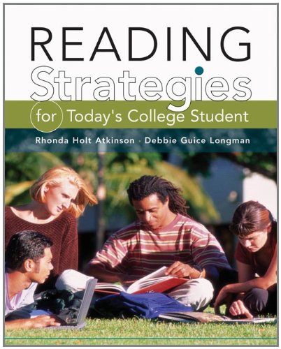 Stock image for Reading Strategies for Today's College Student for sale by The Book Spot
