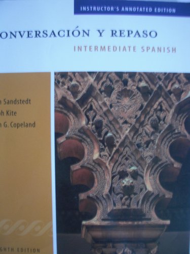 9780838457788: Conversacion Y Repaso: Annotated Teacher's Ed With Instructor Resource Cd (Spanish Edition)