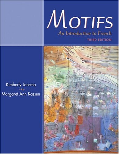 Beispielbild fr Motifs : An Introduction to French zum Verkauf von Better World Books