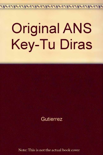 9780838460016: Original ANS Key-Tu Diras