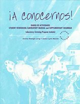 Beispielbild fr A Conocernos!: Diario De Actividades : Student Workbook/Laboratory Manual and Supplementary Grammar zum Verkauf von Idaho Youth Ranch Books