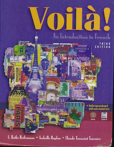 Imagen de archivo de Voila: An Introduction to French a la venta por Anderson Book