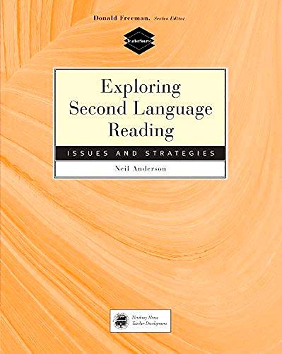 Beispielbild fr Exploring Second Language Reading: Issues and Strategies zum Verkauf von BooksRun