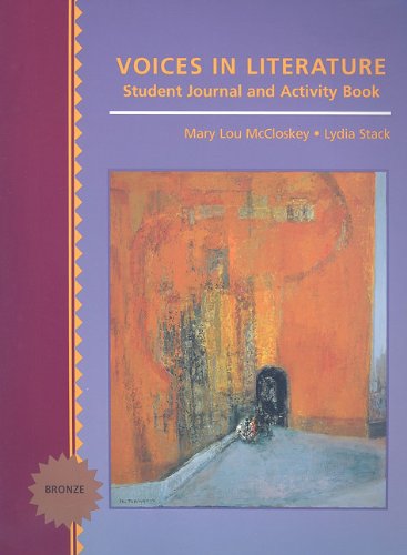 Beispielbild fr Voices in Literature: Student Journal and Activity Book (Bronze) zum Verkauf von HPB-Red