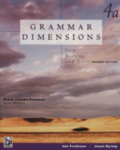 9780838472088: Grammar Dimensions