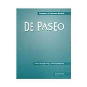 9780838481165: De Paseo: Instructor's Resource Manual
