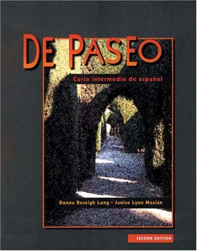 Imagen de archivo de De Paseo, 2nd a la venta por a2zbooks