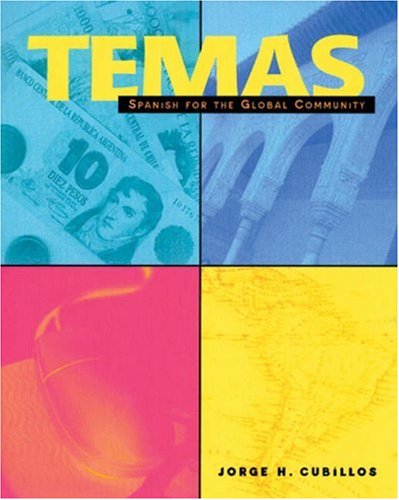 Imagen de archivo de Temas : Spanish for the Global Community a la venta por Better World Books